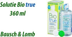 Solutie lentile de contact Bio true 360 ml