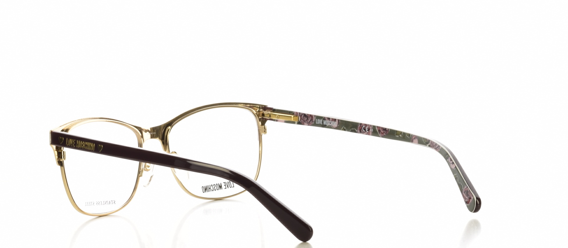 Rama ochelari vedere Love Moschino
