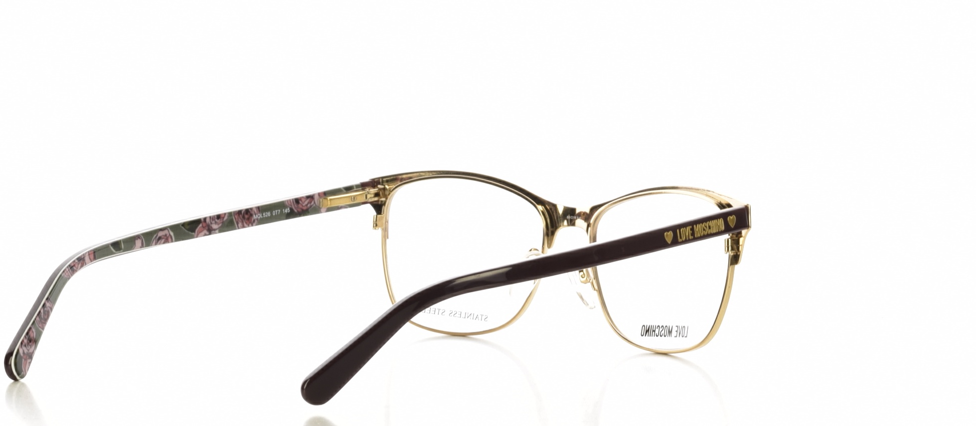 Rama ochelari vedere Love Moschino